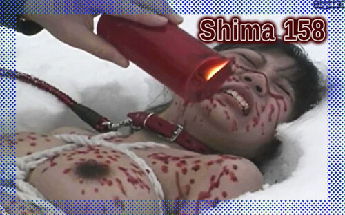 Shima 158 凍える妊婦縛って雪中吹き矢責め